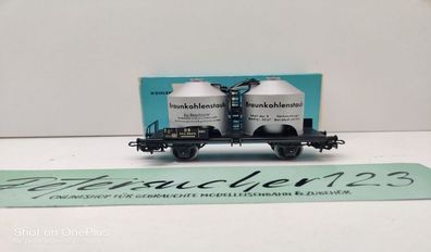 Märklin H0 AC 4511 308/2 Kohlenstaubwagen "Braunkohlenstaub" / DB / OVP hellblau