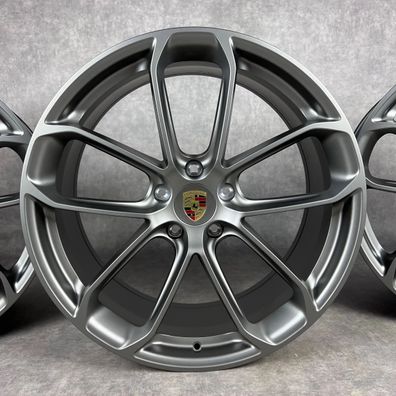 Original Porsche Cayenne E3 22" Coupe Turbo GT Felgen Sommerräder GTS Platinum