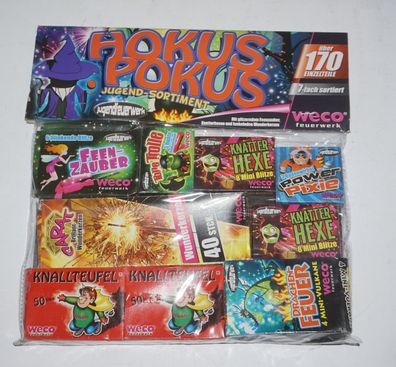 Weco Jugendfeuerwerk Sortiment Hokus Pokus