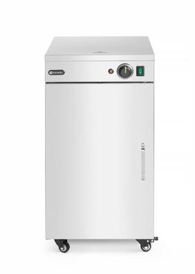 Hendi Tellerwärmeschrank 72Stück 240mm 40Stück330mm mit 4 Rollen und 400W