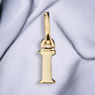 Anhänger Buchstabe I 333 Gold Gelbgold Buchstabenanhänger