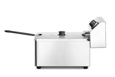 Gastronomie Hendi Fritteuse Kitchen Line mit 4 Liter 3000W aus Edelstahl