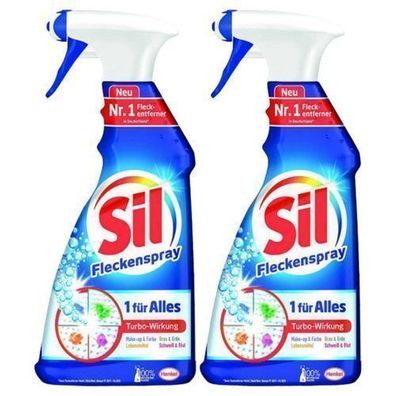 Sil Turbo Fleckenentferner Spray 2x 500 ml