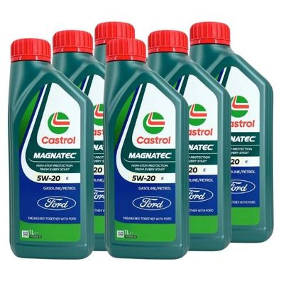 Ford Castrol Magnatec 5W-20 E 6x1 Liter