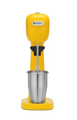 Hendi Milchshakemixer Design by Bronwasser Gelb 400W Fitnessshaker Proteinshaker