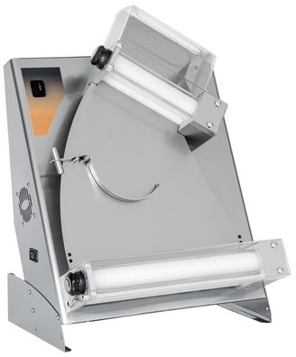 Hendi Pizza Teigausroller mit 250W manuelle Bedienung für 140-300mm Edelstahl