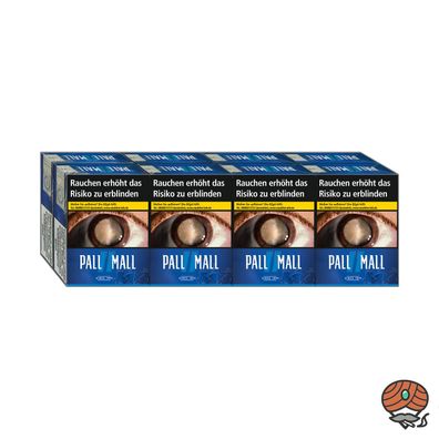 Pall Mall Blue / Blau Zigaretten Giga Box Stange 8x 26 Stück