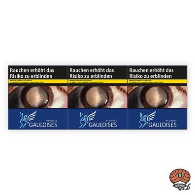 Gauloises Blondes Blau Zigaretten Stange 3x 60 Stück