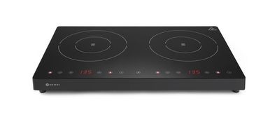 Hendi Induktionskocher Kitchen Line 2 Zonen mit Boost Funktion und 18002000W