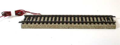 Märklin H0 5111 Anschlußgleis 1/1 Gerade, zwei Kabel (Z129)