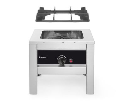 Profi-Hockerkocher 425x425 mm – 6,7 kW Leistung, für Propan und Butangas