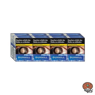 Dunhill KS BLUE / BLAU Zigaretten im Reloc-Pack 10x20 Stück = 1 Stange