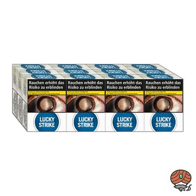 Lucky Strike Blue (ehem. Amber) Zigaretten Giga Box 12x 23 Stück = 1 Stange