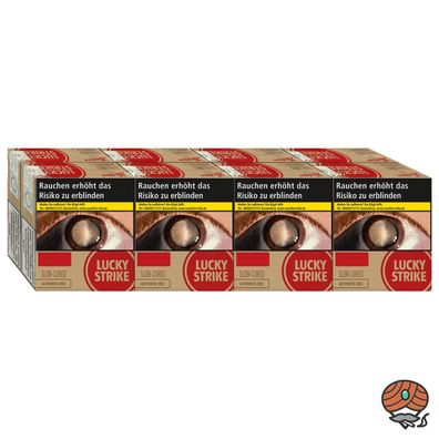 Lucky Strike Authentic Red Giga Box Zigaretten 12x 23 Stück = 1 Stange