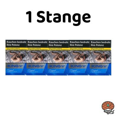 The KING Original Blue Zigaretten 10x20 Stück = 1 Stange