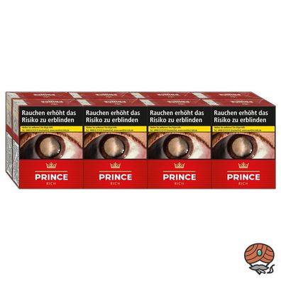 Prince Rich / Red Zigaretten Inhalt 8x22 Stück = 1 Stange