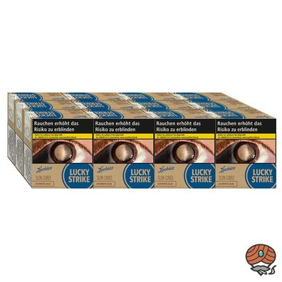 Lucky Strike Authentic Blue Zigaretten Giga Box 12x23 Stück = 1 Stange