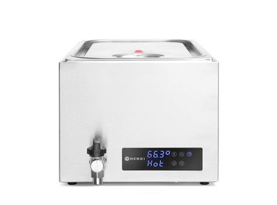 Hendi Sous-Vide Gerät GN23 mit Deckel für Gourmetküche mit 600W