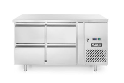 Arktic Kühltisch Profi Line mit 4 Schubladen und 280 Liter 1360x700x850mm