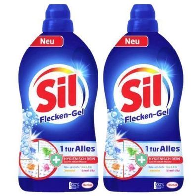 Sil Fleckenentferner Gel 2x 1,3 l