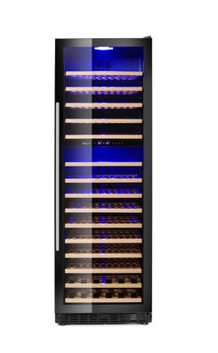 Gastronomie Arktic Weinkühlschrank mit getönter Türe 2 Kühlzonen und 160 Flaschen