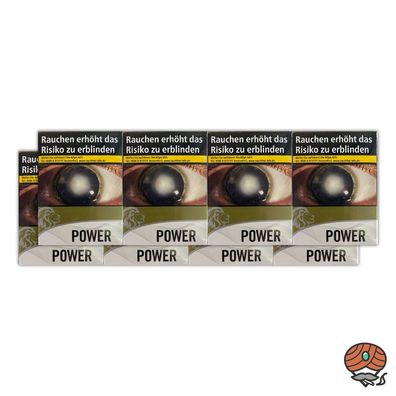 Power Gold Zigaretten 8x30 Stück Maxi Box