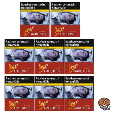 Gauloises Blondes Red / Rot Zigaretten 8x 23 Stück