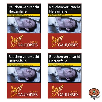 Gauloises Blondes Red / Rot Zigaretten 4x 23 Stück