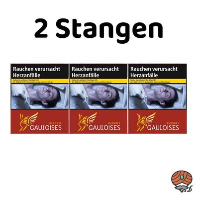 Gauloises Blondes Red / Rot Zigaretten 12x34 Stück (2 Stangen)
