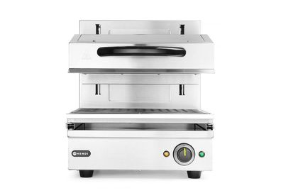 Hendi Lift-Salamander 450 Tischmodell aus Edelstahl und Krümelfach 2800W