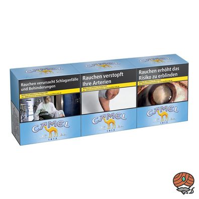 Camel Blue/Blau Zigaretten 6XL Stange 3x 56 Stück