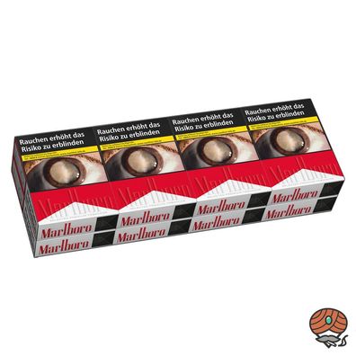 Marlboro Red XL Schachtel Zigaretten 8x22 Stück = 1 Stange