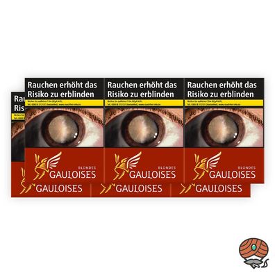 Gauloises Blondes Red / Rot Zigaretten 6x 34 Stück