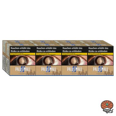 Pall Mall Authentic Blue/Blau Zigaretten ohne Zusätze SUPER Box 8x31 Stück