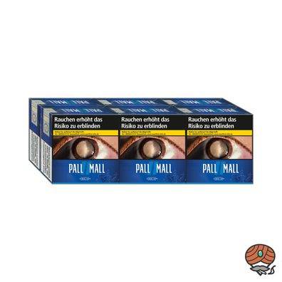 Pall Mall Blue / Blau Zigaretten Jumbo Box 6x 50 Stück = 1 Stange