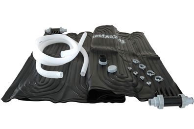 Bestway Solar Poolheizung mit Zubehör für Sand/Filterpumpen