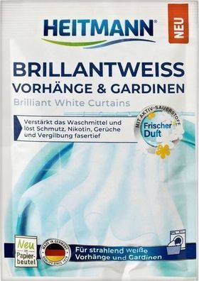Heitmann Brillantweiss Bleichmittel für Gardinen 50 g