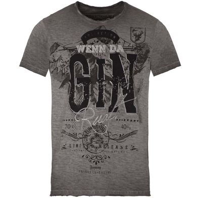 Hangowear Shirt Gin grau - Größe: 3XL