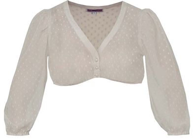 Dirndlbluse Ahorntal taupe