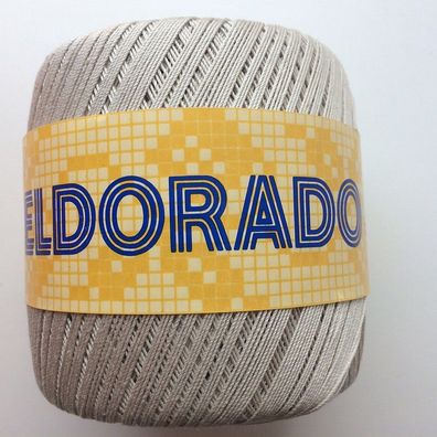 Häkelgarn Eldorado 100%Bw. 50g Farbe 4212 hellgrau