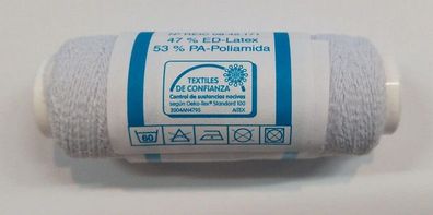 Nähgummi weiß (VPE=1 Spule a 30m)