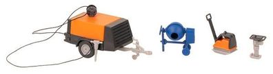Faller 180344 Baumaschinen-Set Spur H0