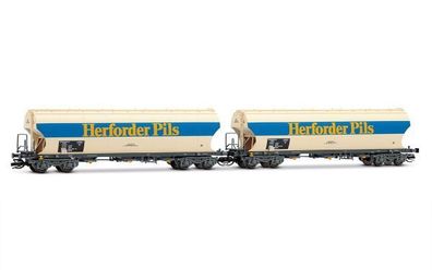 Arnold HN9749 DB, zweiteiliges Set vierachsiger Getrei Spur TT
