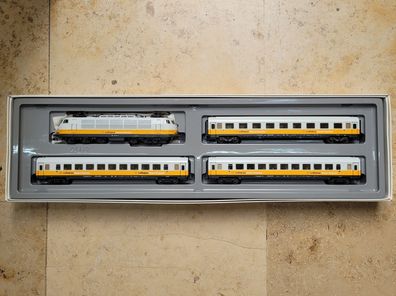 Maerklin 2868 E-Lok Zugset Lufthansa 4tlg Neu Digital Spur H0