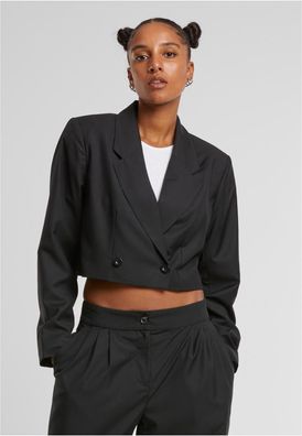 Urban Classics Damen Ladies Cropped Blazer TB7198