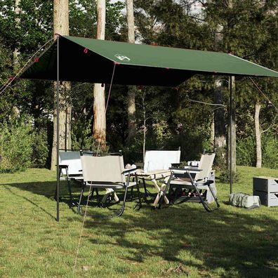 vidaXL Tarp Grün 360x294 cm Wasserdicht