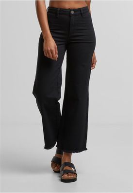 Urban Classics Damen Jeanshosen Ladies Relaxed Straight Fit Denim TB7546