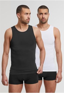Urban Classics Natural Fibre Basic Tank Top 2-Pack TB7685B