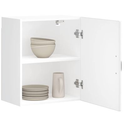 vidaXL Küchen-Hängeschrank Lucca Hochglanz-Weiß Holzwerkstoff