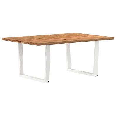 vidaXL Esstisch 180x120x74 cm Massivholz Eiche Rechteckig